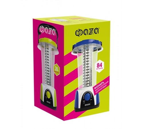 Фонарь прожекторный  AccuF5-L84-bu (син.)  2857705  ФАZА