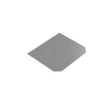 Крышка Т-отвода 600 мм "ПЛЮС" INOX304  KTDplus600 INOX304  КМ - профиль