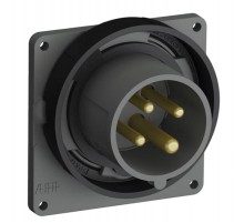 Вилка с прямым фланцем Easy&Safe 316EBU5W,16A,3P+E,IP67,5ч2CMA101263R1000 ABB