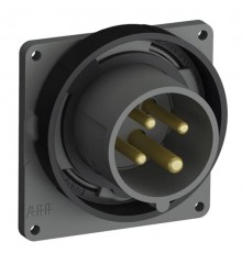 Вилка с прямым фланцем Easy&Safe 316EBU5W,16A,3P+E,IP67,5ч2CMA101263R1000 ABB