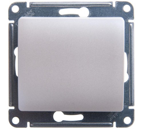 Glossa Перламутр Выключатель 1-клавишный сх.1, 10AX  GSL000611  SE