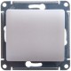 Glossa Перламутр Выключатель 1-клавишный сх.1, 10AX  GSL000611  SE