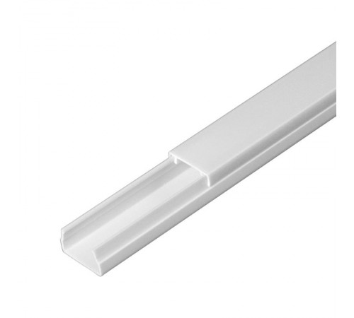 Кабель-канал белый 15х10 (234м/уп) 2-й замок в п/э  PR.0325201  Промрукав