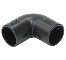 Поворот открывающийся на 90гр. CI25G  черный  CTA10D-CIG25-K02-050  IEK