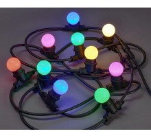 Белт-лайт 5м 10RGB IP65 черный 3м 230В тр.  LGDU601-3-010-05-B-S-65  IEK