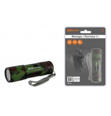 Фонарь налобный "Тактика 1", 9 светодиодов, алюм., 36 лм, бат. 3*AАА,  SQ0350-0093  TDM