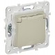 SKANDY Розетка з/к/ш кр. 16А IP44 SK-R11B бежевый  SK-R16-16-44-K10  IEK