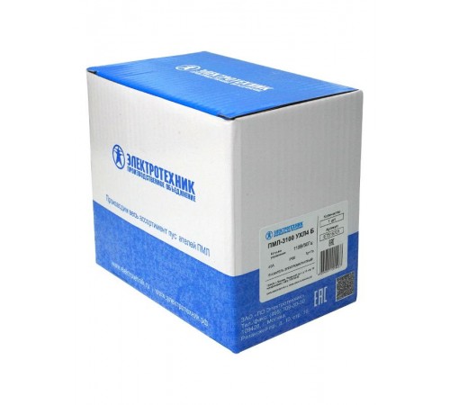 ПМЛ-3100 УХЛ4 Б, 110В/50Гц, 1р+1з, 40А, нереверсивный, без реле, IP00, пускатель электромагнитный (ЭТ)  ET516721  Электротехник