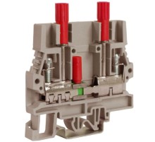 SCB.6/DDGR, тестовый с разъединителем для вольтметра 6 кв.мм серый  ZSB210GR  DKC