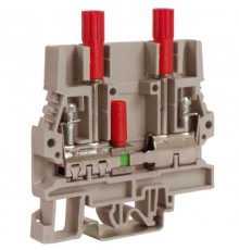 SCB.6/DDGR, тестовый с разъединителем для вольтметра 6 кв.мм серый  ZSB210GR  DKC