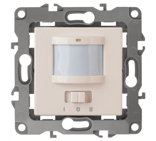 12-4103-02  Датчик движения 2-проводной, 180-240В, 200Вт, IP20, Эра12, слоновая кость  Б0031252  ЭРА