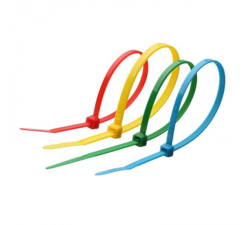 Стяжка нейлоновая КСС 5*400 (красн) (100шт)  90328  Fortisflex