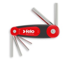 Набор раскладной шестигранных ключей 6шт HEX 2,5-8,0 34500721  34500721  Felo
