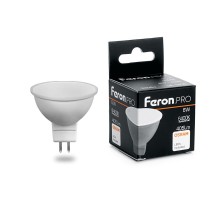 Лампа светодиодная .PRO LB-1606 MR16 G5.3 6W 6400K OSRAM LED  38085  Feron