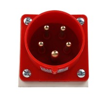 Вилка 515-16А-6h-380AC-3P+PE+N-IP44  241215  КЭАЗ