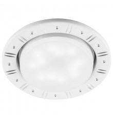 Светильник встраиваемый DL393 потолочный GX53 белый  29717  Feron