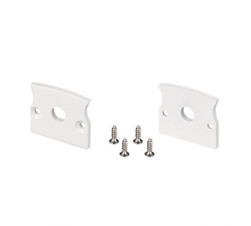 Заглушка ARH-СEIL-S14-SHADOW WHITE с отверстием (Arlight, Металл)  038599  Arlight