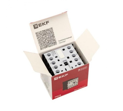 Миниконтактор МКЭ 6А 230В 1NO EKF PROxima  Mctr-s-6-230  EKF