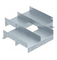 Перегородка разделительная для монтажных оснований UZD250-3 и UGD250-3, 221x218x60 мм (сталь)  7428134  OBO Bettermann