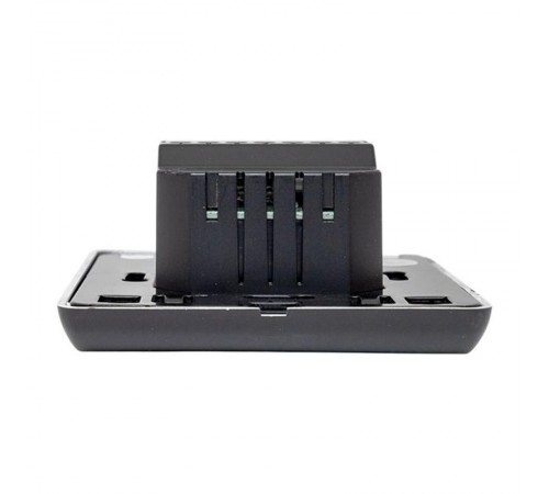 Сенсорный термостат для теплых полов электронный черный 16А 230В  ett-3b  EKF