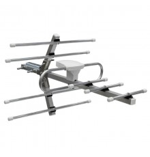 ТВ антенна наружная "Активная" для аналогового и цифрового ТВ - DVB-T2 (модель RX-411-1) (пакет)  34-0411-1  REXANT