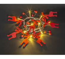 Гирлянда световая  NGF-D014-10WW-2AA  80719   Navigator