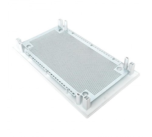 Щит слаботочный навесной "Unix" белая дверь 3 габарит 485x287x112 IP41   ux-3m-nw  EKF