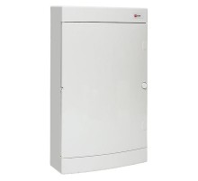 Щит слаботочный навесной "Unix" белая дверь 3 габарит 485x287x112 IP41   ux-3m-nw  EKF