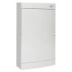 Щит слаботочный навесной "Unix" белая дверь 3 габарит 485x287x112 IP41   ux-3m-nw  EKF
