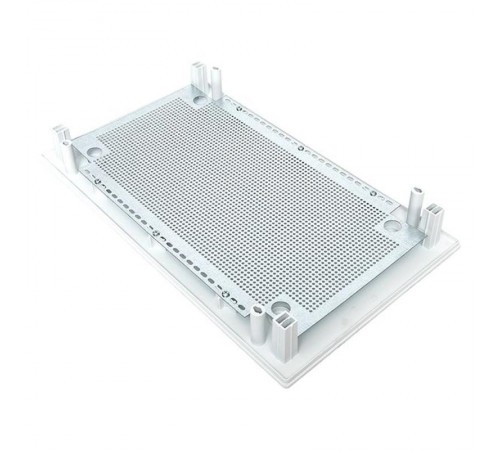 Щит слаботочный навесной "Unix" белая дверь 3 габарит 485x287x112 IP41   ux-3m-nw  EKF