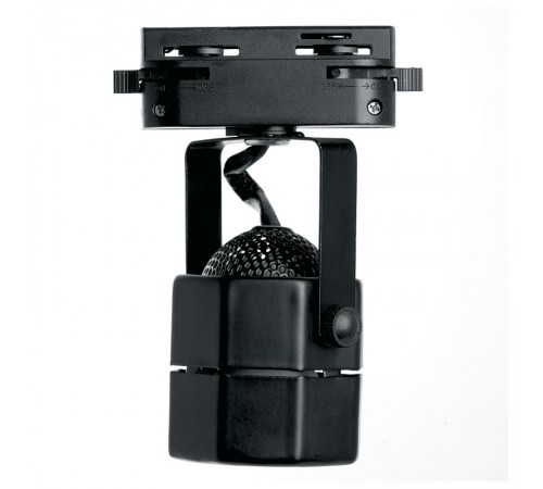 Светильник трековый под лампу GU10, черный AL192  41594  Feron