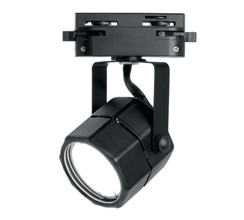 Светильник трековый под лампу GU10, черный AL192  41594  Feron