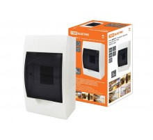 Бокс пластиковый навесной ЩРН-П-4модуля  IP41   SQ0901-0001  TDM