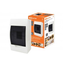 Бокс пластиковый навесной ЩРН-П-4модуля  IP41   SQ0901-0001  TDM