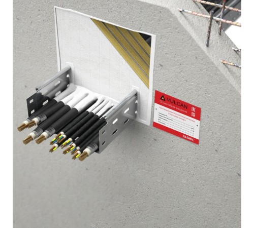 Маркировочная табличка для огнестойких проходок, 120х90 мм  DM1202  DKC