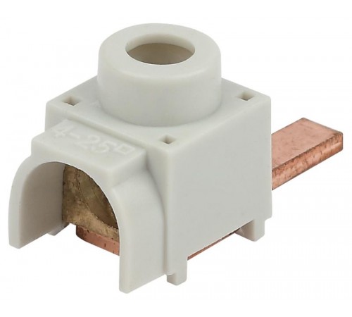 Клеммы силовые вводные КВМ  NO-224-145 для модульного оборудования 4-25 мм2 прямая переднее подключение PIN  Б0065598  ЭРА