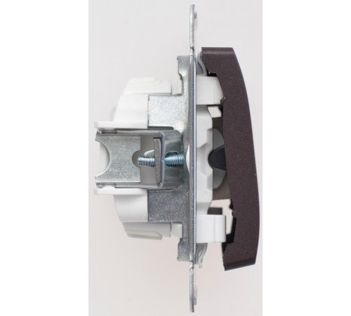 Glossa Шоколад Кнопка нажимная сх.1, 10AX  GSL000815  SE