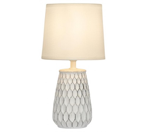 Настольная лампа Bertha 7071-502 1 * Е14 40 Вт керамика белая  Б0057272  Rivoli