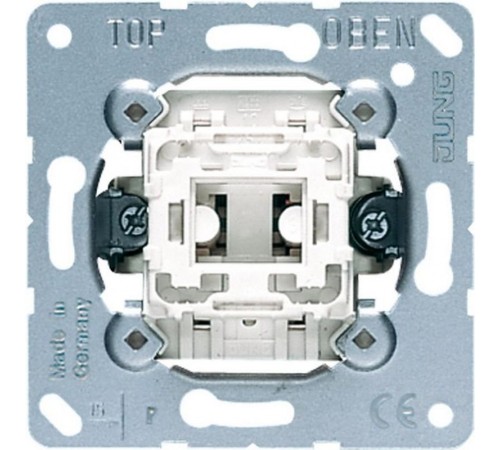 Выключатель 1-полюсный 10АХ, 250В АС  EP401U  Jung