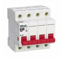 Выключатель нагрузки 4Р 63А ВН-102  17015DEK  DEKraft