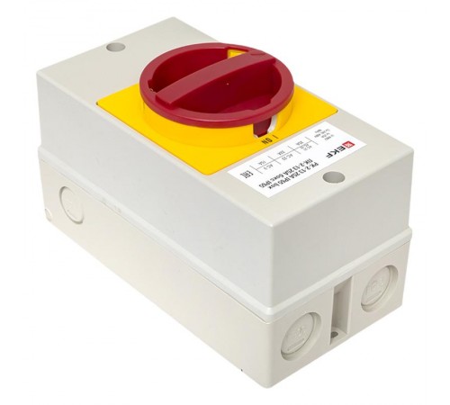 Переключатель кулачковый ПК-2-13 25А 3P "ВКЛ-ВЫКЛ" с блокировкой в боксе IP65  PROxima pk-2k-13-25-a65 EKF