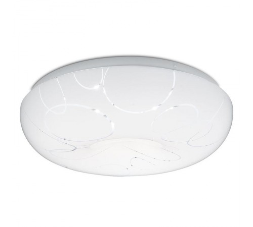 Светильник светодиодный декоративный бытовой AL739 тарелка 24W 4000K белый  41239  Feron