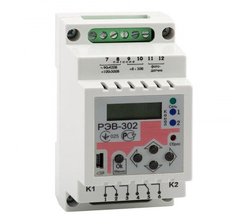 Реле времени OptiDin РЭВ-302-УХЛ4  114073  КЭАЗ