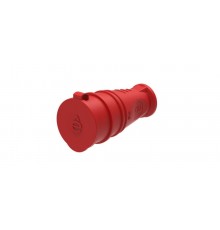 Розетка 2К+З кабельная каучуковая 16А/250В IP44 Красная MultiSet  MST4402RD  SE