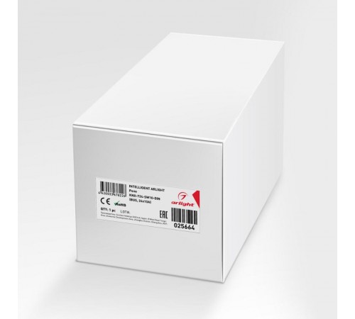 INTELLIGENT ARLIGHT Релейный модуль KNX-724-SW10-DIN (BUS, 24х10A)  025664  Arlight