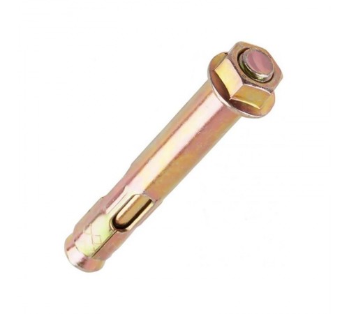 Анкерный болт с гайкой оцинкованный М10/12x60 в карт (50 шт/уп)  PR08.10307  Промрукав