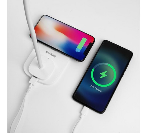 Светильник настольный 22W, 3000-6000К, 100-240V, белый, DE1729  41552  FERON