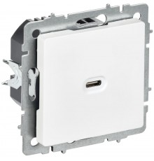 BRITE Роз. USB C 65Вт высокоскор. зар. РЮ12-1-БрАБ а/б  BR-U13-065-K91  IEK