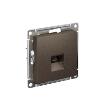 AtlasDesign Мокко Розетка компьютерная RJ45, механизм  ATN000683  SE