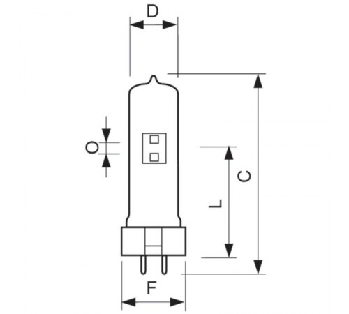 Лампа архитектурная/сценическая MSR 575/2 10H 1CT/4  928171605115  PHILIPS